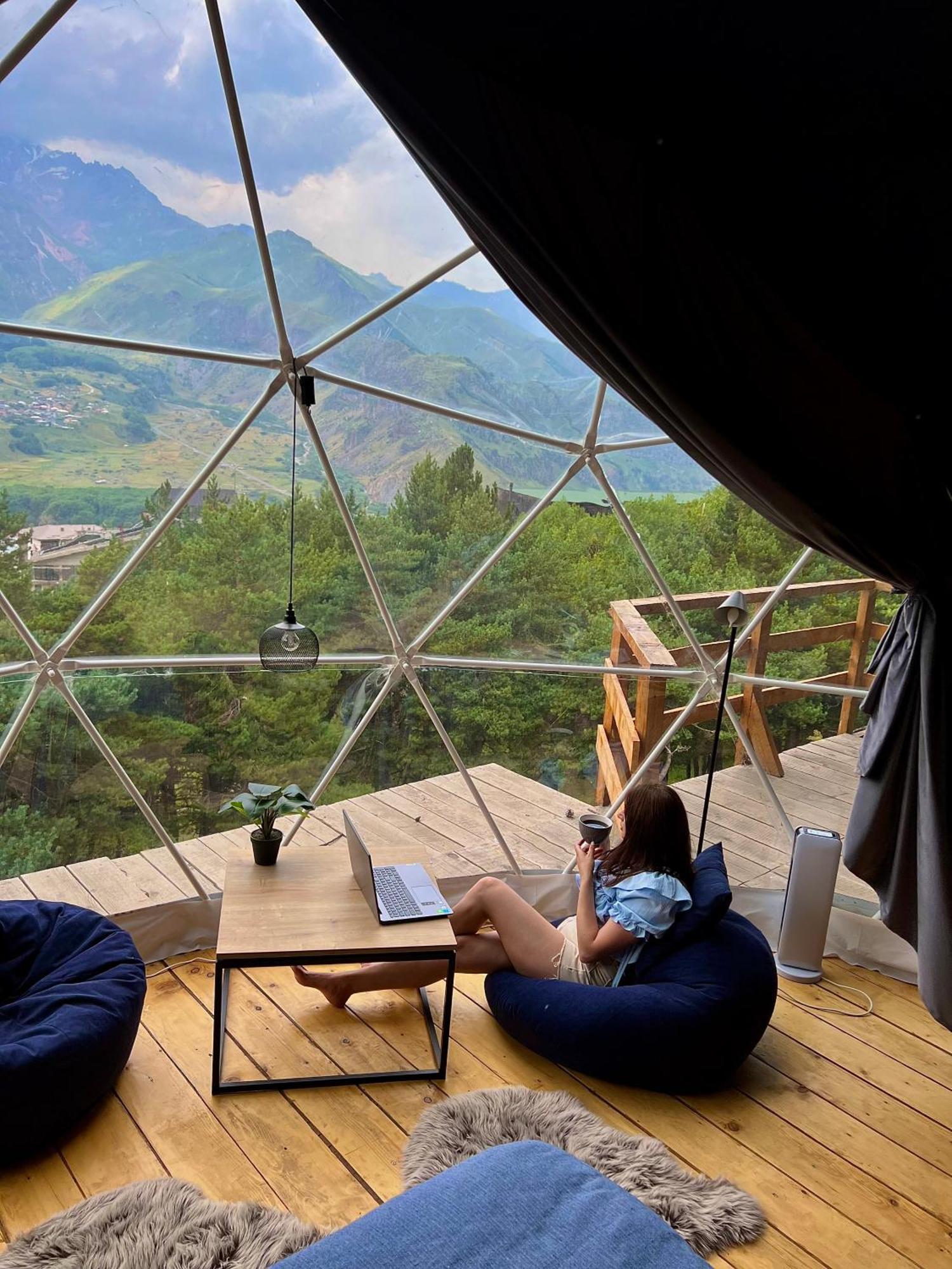 Elia Glamping Hotel Stepantsminda Exterior photo